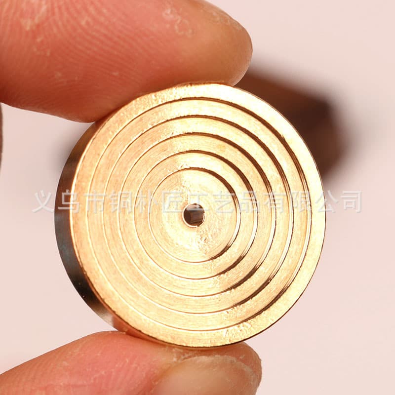 Copper nine-hole incense holder, gourd incense insert, Japanese style mini creative water drop hidden thread incense rack, antique small incense burner accessories
