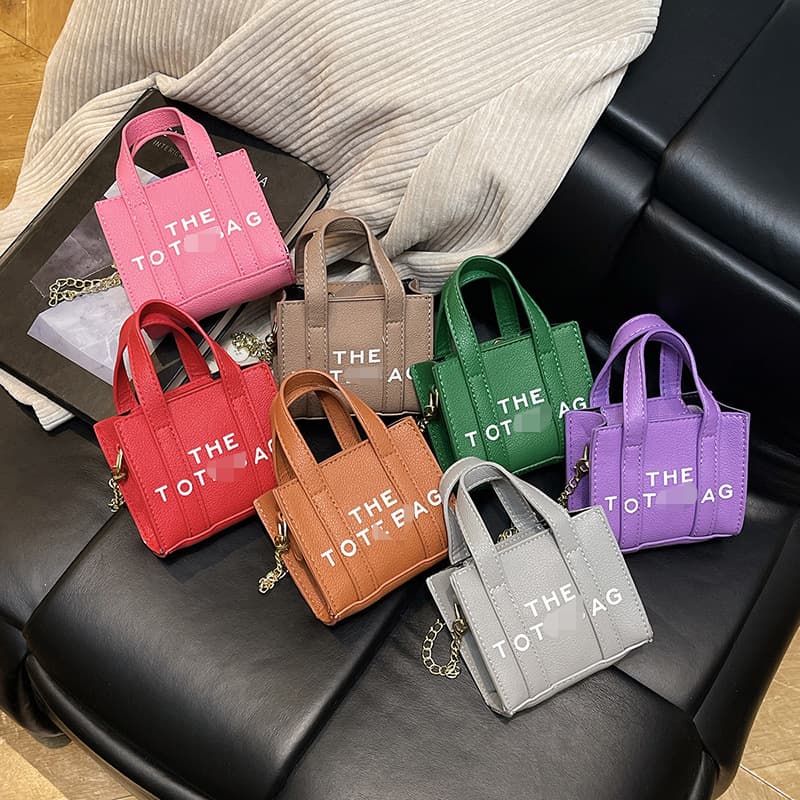 Cross-border women's bag fashion popular letter shoulder bag mini handbag 2026 new texture shoulder crossbody bag
