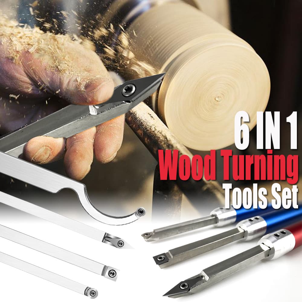 Wood Turning Tools - Lathe Chisels, Replaceable Insert Woodturning Tools