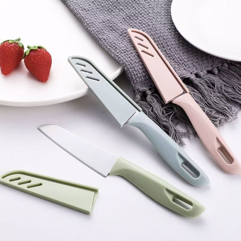 Sharp Fruit Knife Set, Meat Slicer, Dormitory Cutting Board, Household Long Kitchen Knife, Student Dorm Cutlery, Small Kitchen Knife