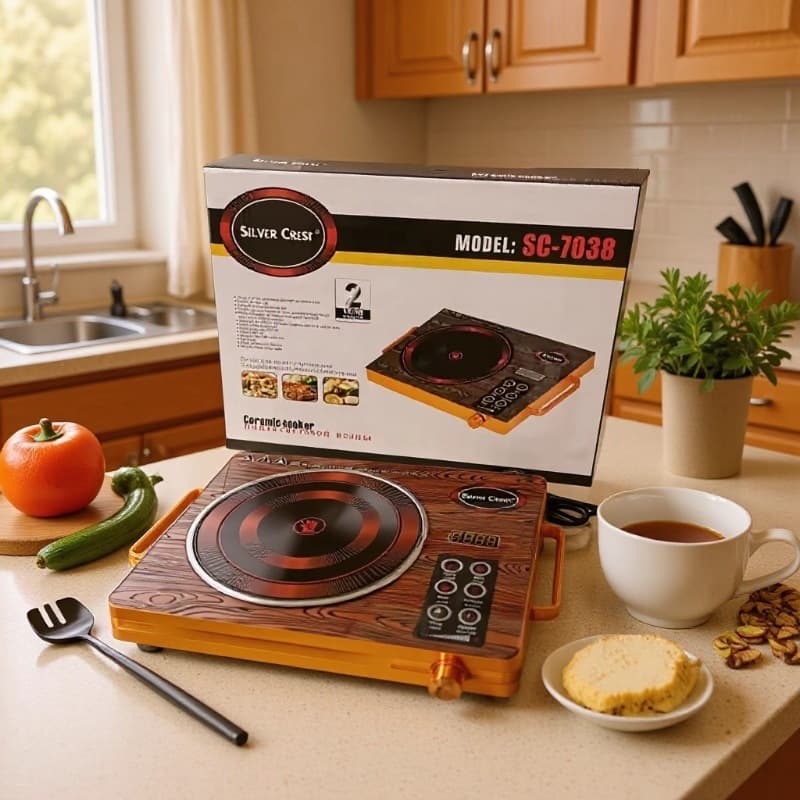 Cross-border export high-power electric ceramic stove infrared cooker, suitable for stir-frying, cooking, soup, and hot pot, compatible with all cookware and energy-saving