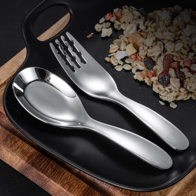 316 Stainless Steel Baby Children's Spoons and Forks, Household Rice Spoon, Soup Spoon, High Aesthetics Eating Small Spoons, Ingot Spoon