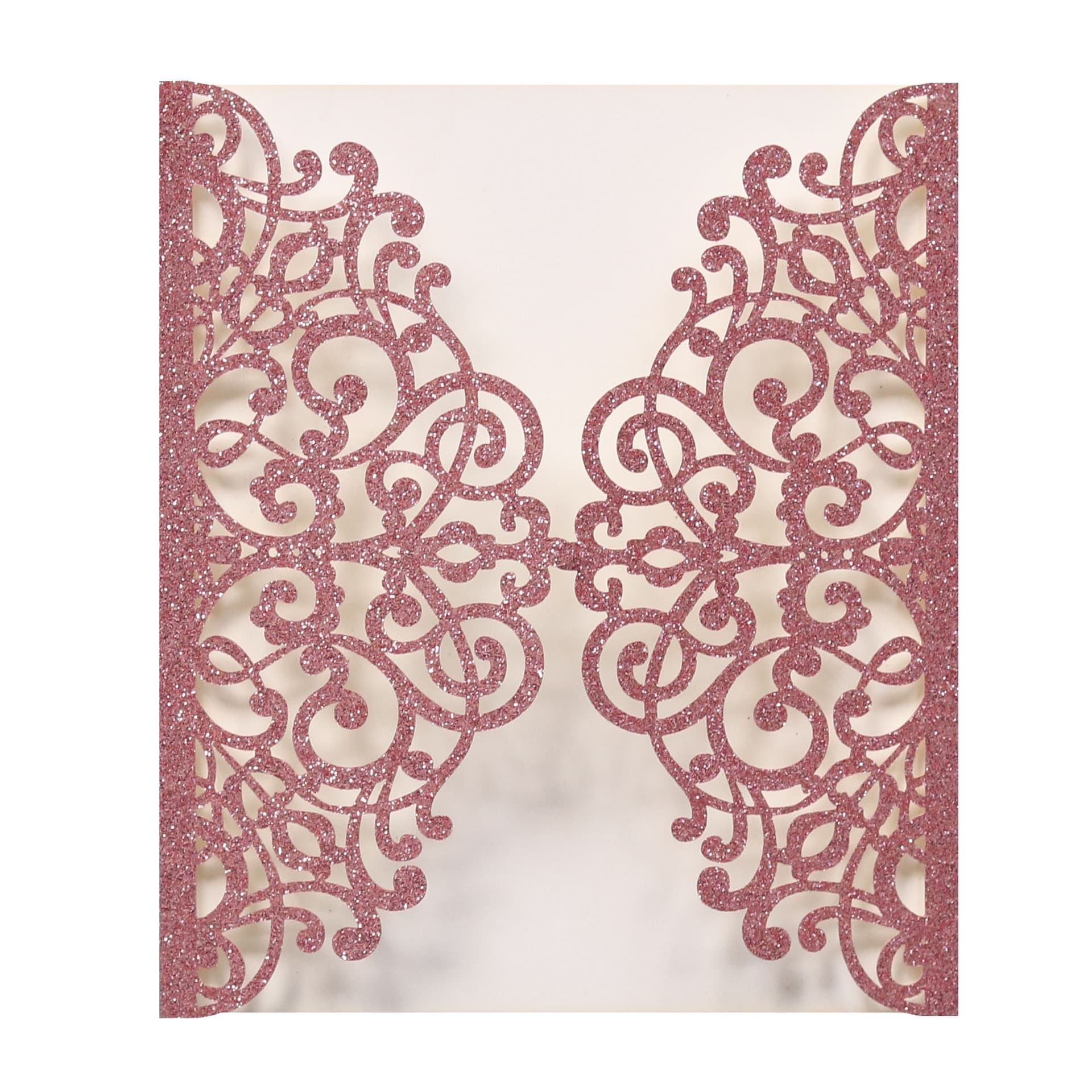 Cross-border Festival Greeting Laser Card, Glitter Paper, Wedding European Engagement Invitation Envelope Labeling and Distribution