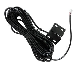 Wired Door Window Sensor Detector Wired Roller Shutter Door Magnetic Sensor Fireproof Anti-Theft Door Magnetic Garage Door Alarm