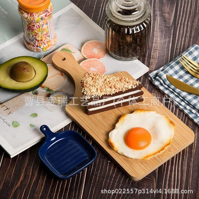 Cross-Border Bamboo and Wood Cutting Boards with Handles, Pizza Boards, Bread and Fruit Cutting Boards, Cheese and Steak Wooden Trays