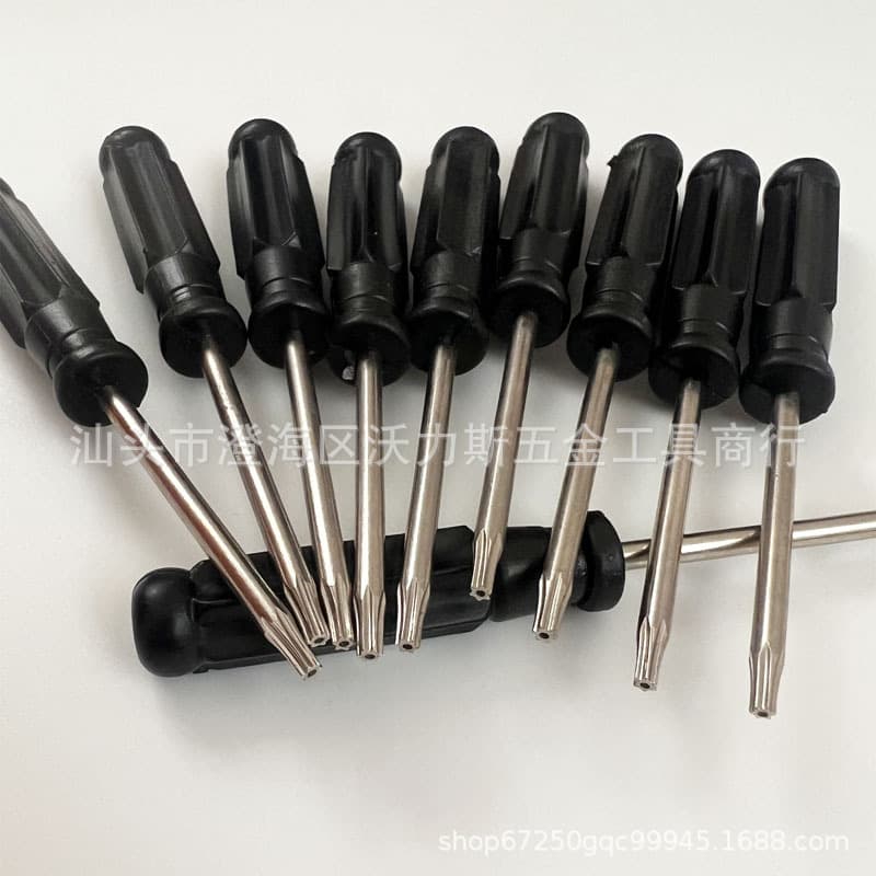 Hexagonal Star Black 3.0 Phillips Handle T8 Torx with Hole Game Console Drone Screwdriver Disassembly Tool