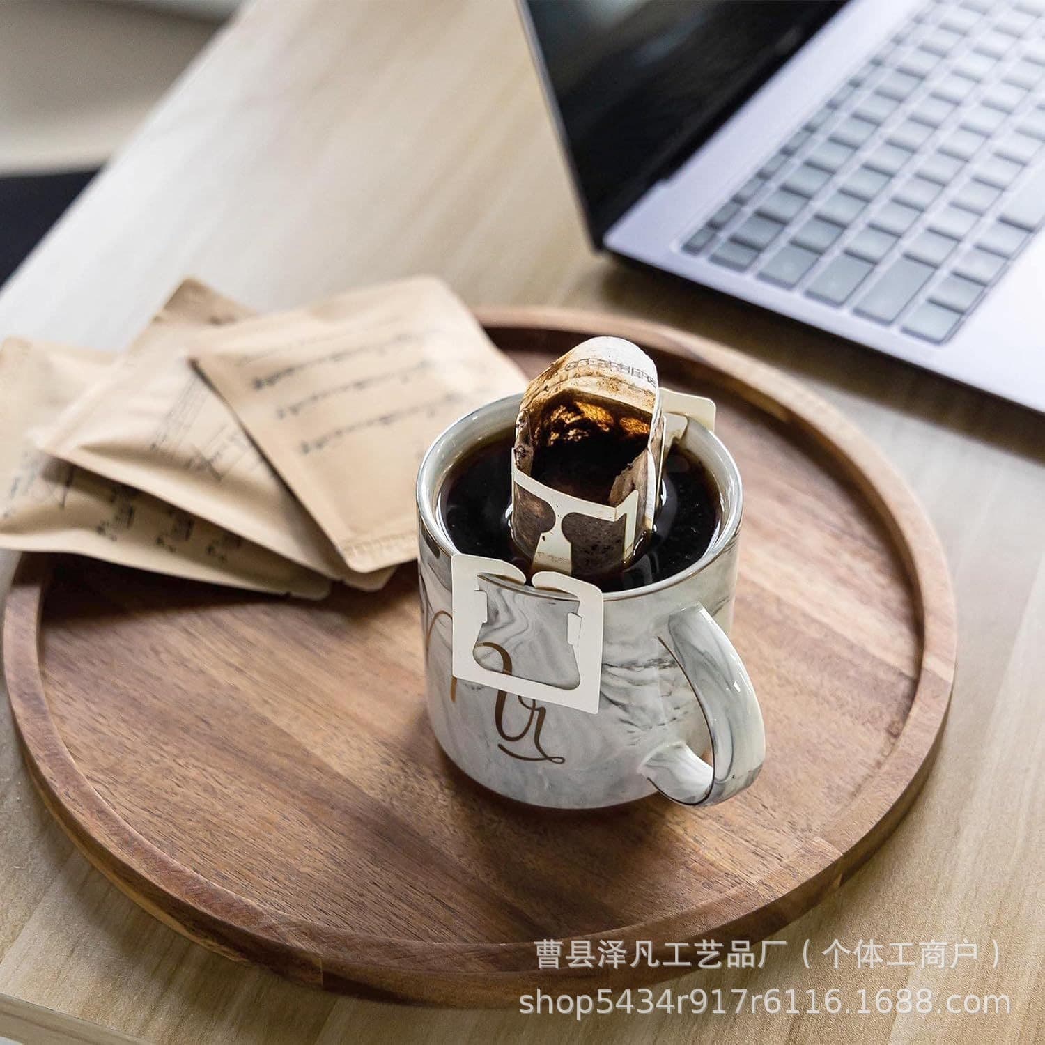 Wooden Candle Holder Tray Home Decoration Round Wood Tray Simple Vase Aromatherapy Candle Base Charcuterie Plate
