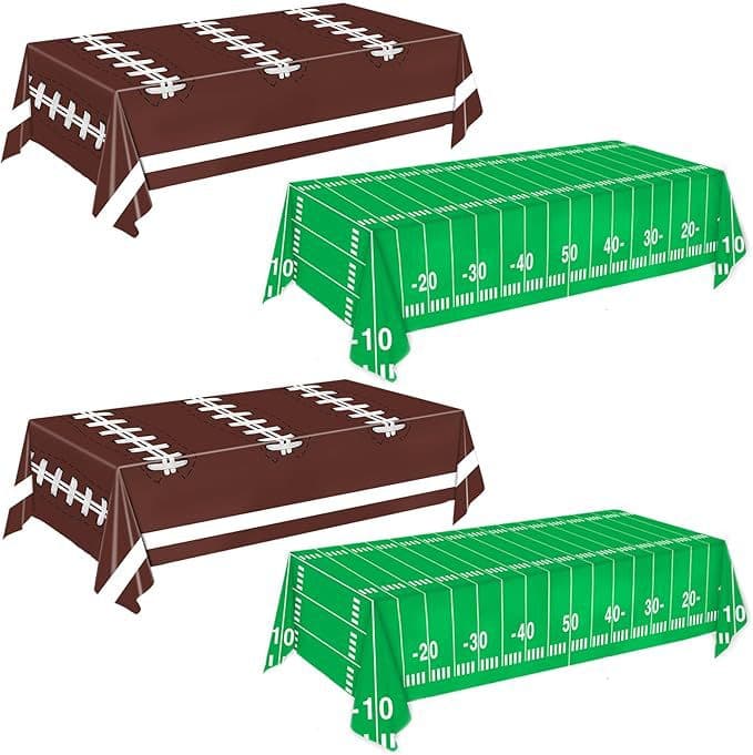 Super Bowl, American Football, Children's Birthday Party, Cross-border Disposable Tablecloths, Decorations, Party Supplies