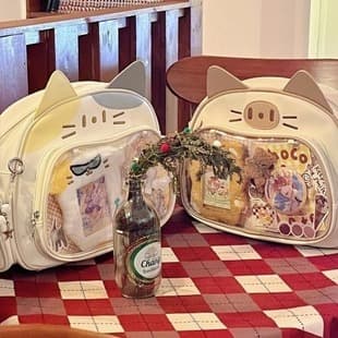Y2K Trendy Millennium Hot Girl Ita Bag Mechanical Backpack Sweet Cool Versatile Badge Bag Single Shoulder Crossbody Backpack