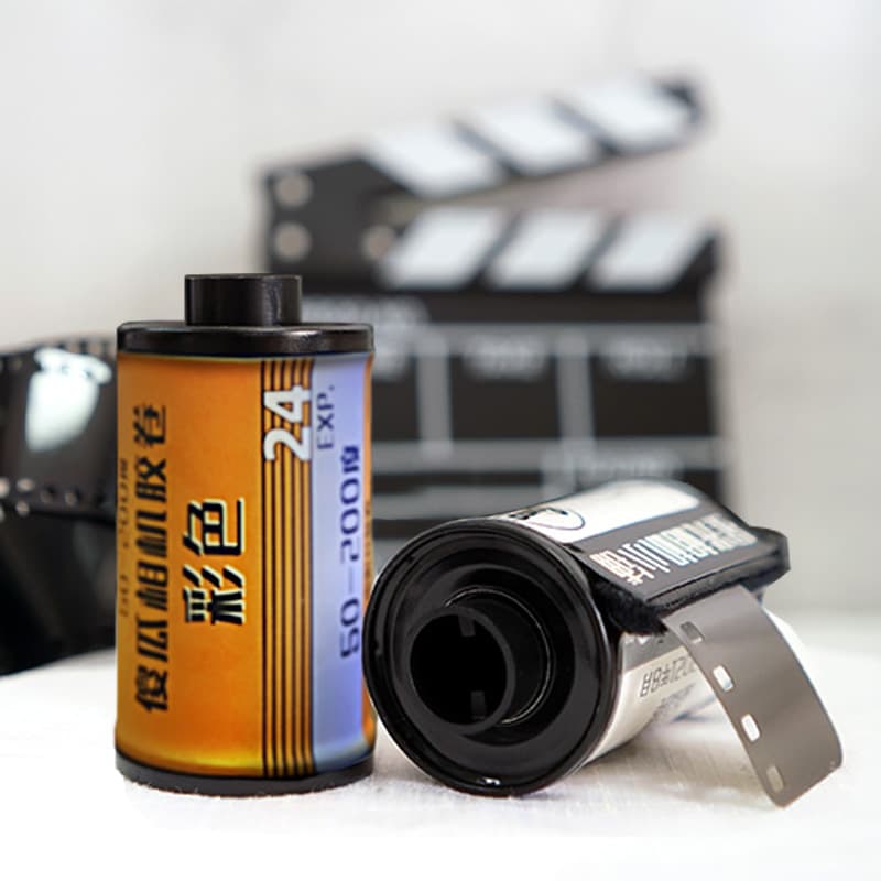 Disposable Color Film Camera, Expired 135mm Professional Retro Film for Cinematic Use