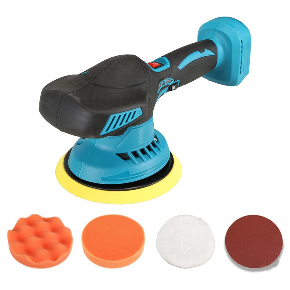 6-Inch Car Polisher Electric Waxing Machine Small Household Electric Glazing Machine Scratch Repair