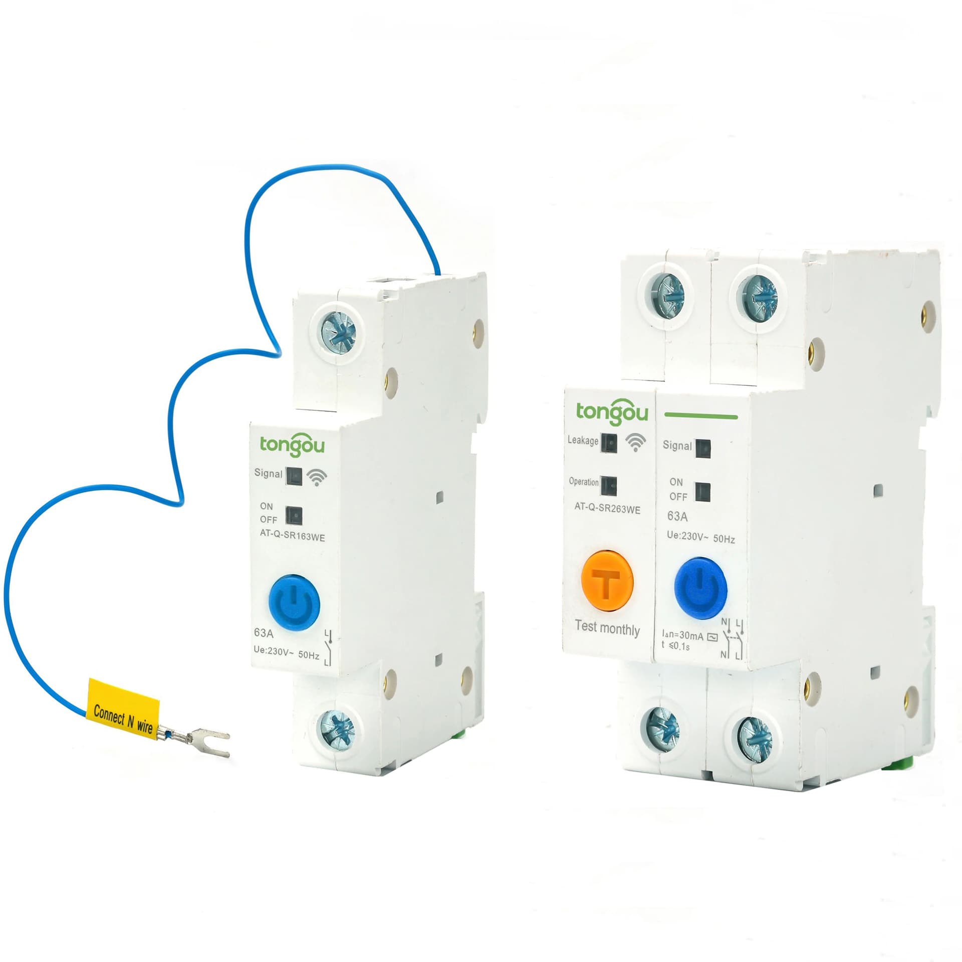 Sonoff WiFi Smart Switch Circuit Breaker 1P/2P Wireless Remote Control Switch Smart Home 63A Cross-Border