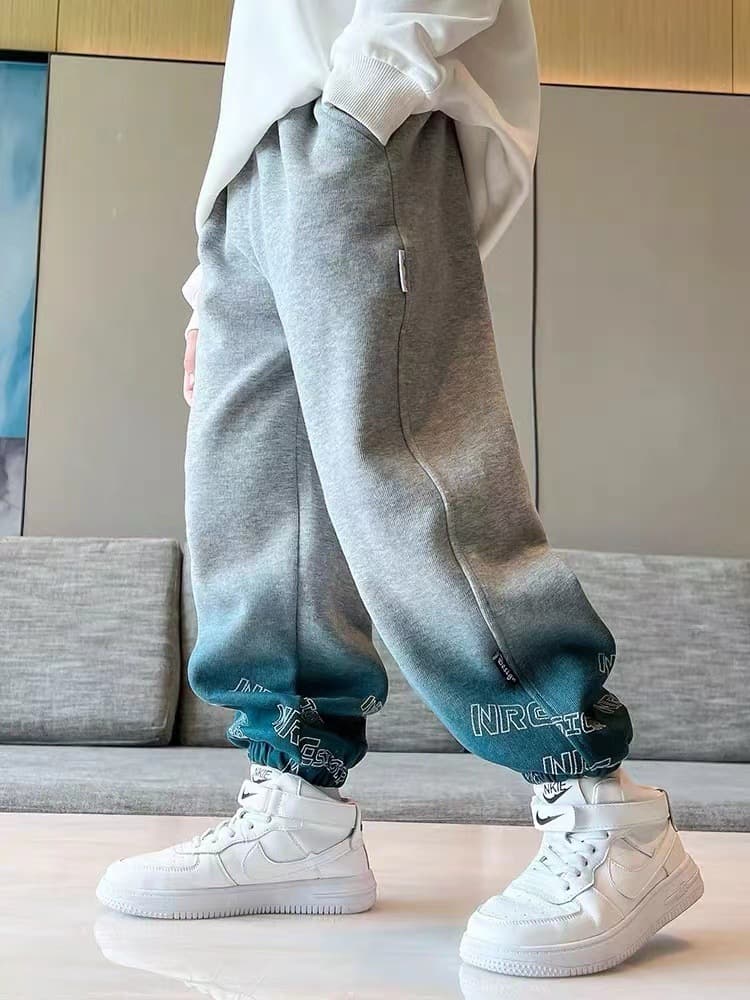 Boys' Pants 2023 New Spring and Autumn Children's Sports Pants Boys Stylish Fashionable Autumn Big Kids Fall Sweatpants