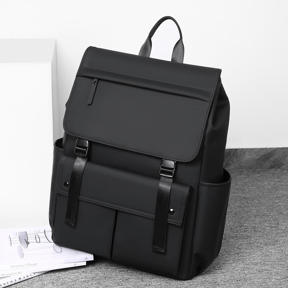 New Business Cross-border Large Capacity Waterproof Commuter Laptop Backpack Simple Men's Travel Backpack Wholesale