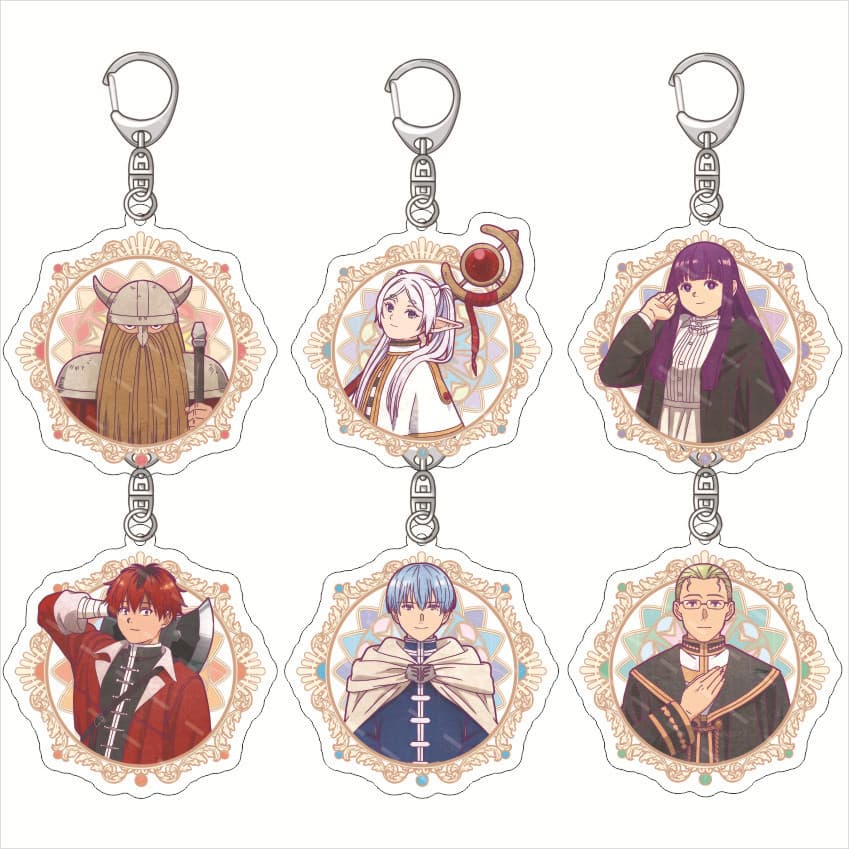 Frieren: Beyond Journey's End Acrylic Keychain Frieren Fern Stark Heiter Acrylic Charm
