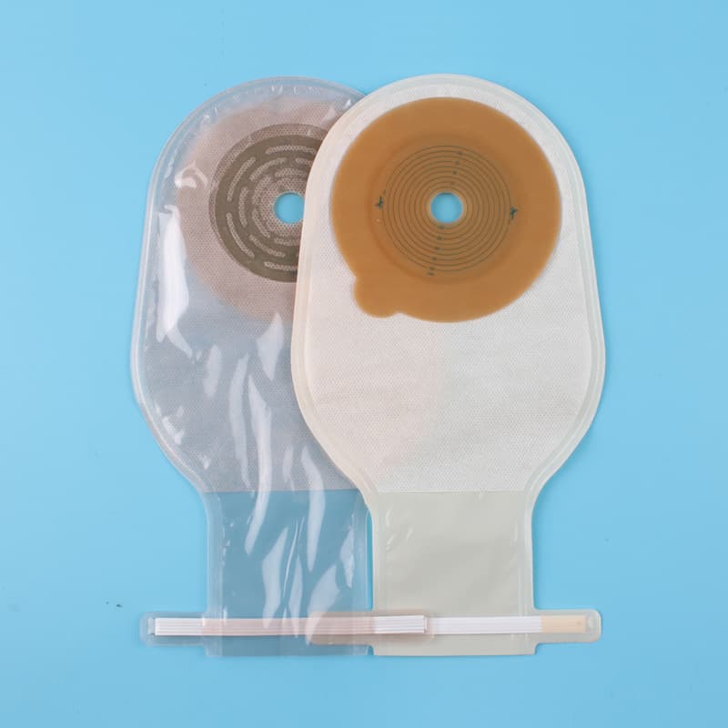 One-Piece Ostomy Bag Disposable Anorectal Colostomy Bag Open Stool Bag Multiple Styles for Cross-border Export