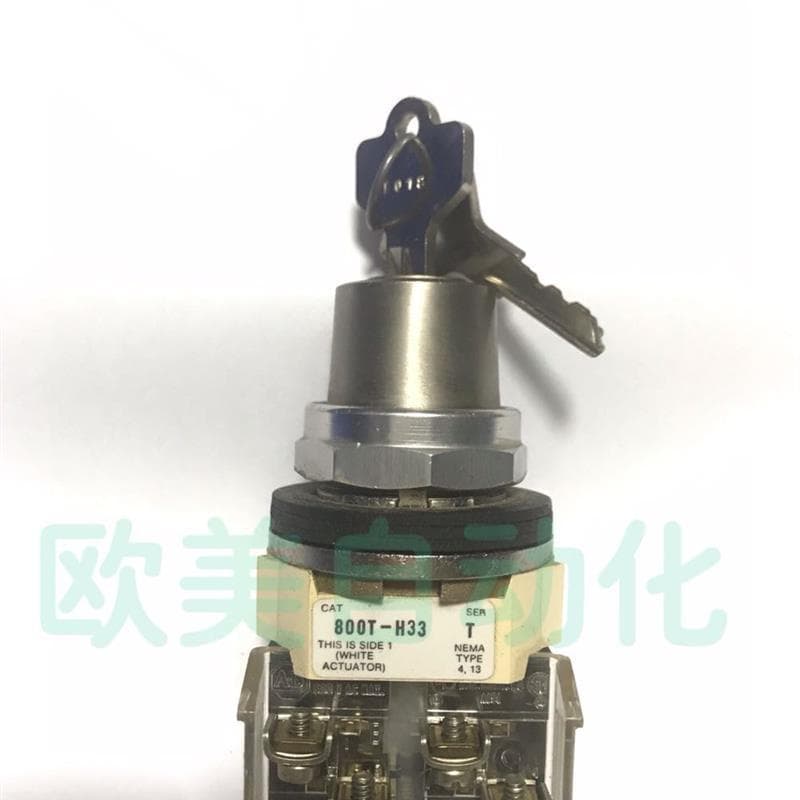 A089* Key Button 800T-H33 T US AB/Allen-Bradley Locking Button 800T-H33