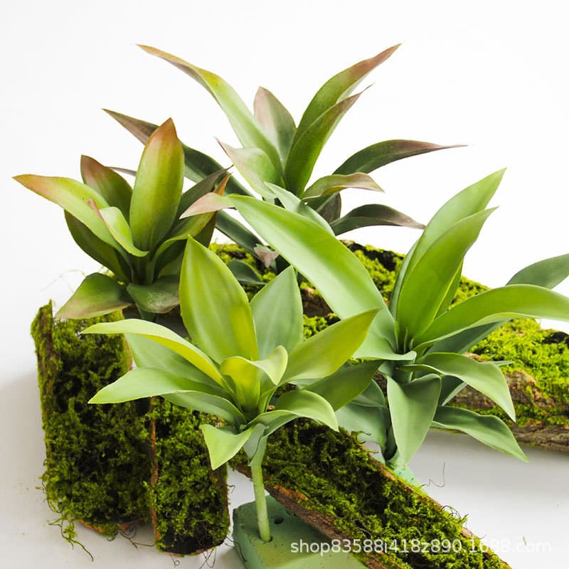 Simulated Soft Rubber Aquarium Grass Spring/Autumn Colors Mall Shop Window Soft Furnishing Ground Display Green Plant Decoration