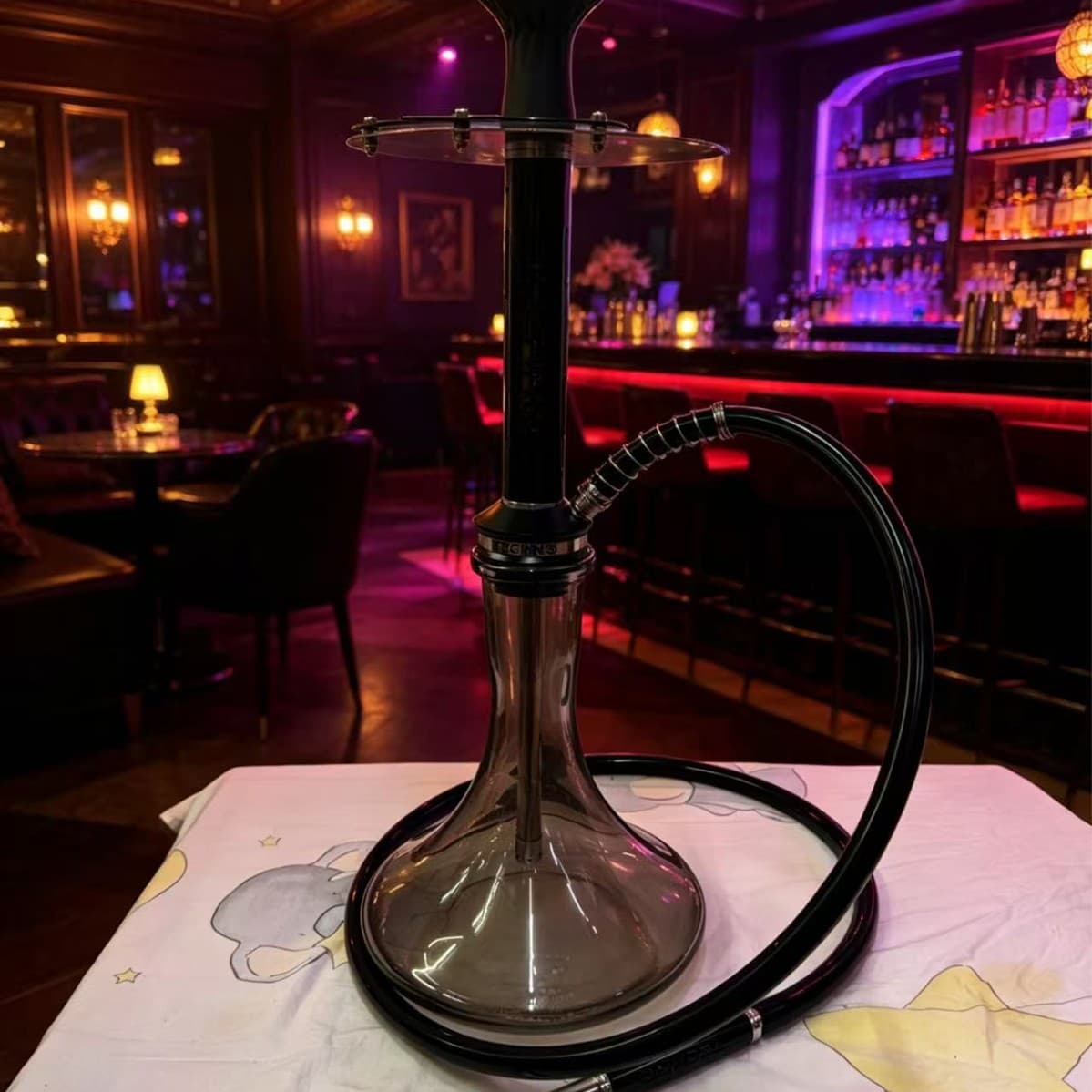 Russian High-Quality Exquisite Stainless Steel Hookah Cross-Border Supply Arabic Hookah