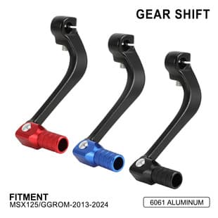 High Quality Aluminum Alloy Gear Shift Lever for MSX125/GROM Motorcycle Modification Accessories