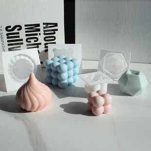 Onion Cube Magic Ball Scented Candle Silicone Mold DIY Creative Baking Mousse Cake Soap Mold