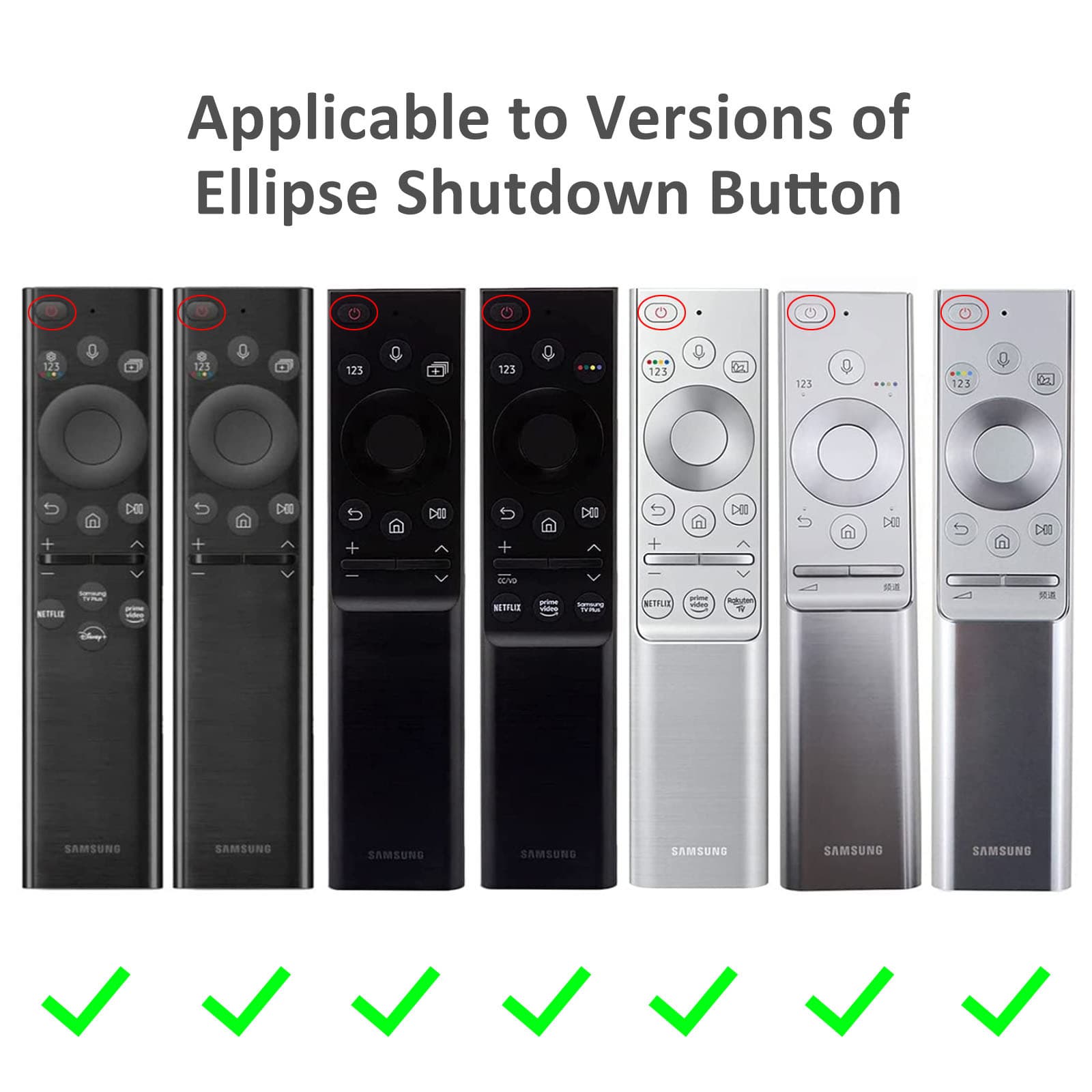 Silicone Protective Case for 2022 New Samsung BN59TV Remote Control, Anti-Loss, Anti-Drop, Dustproof, Full Coverage