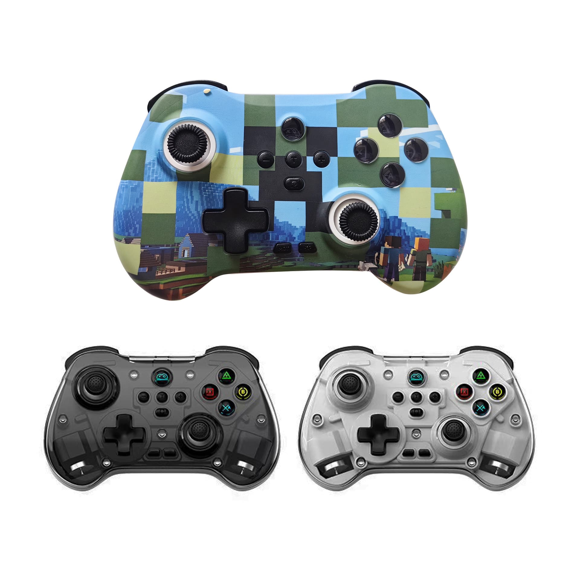 Multi-function Game Controller Bluetooth Mini Game Android iOS PC Switch Multi-platform Gamepad
