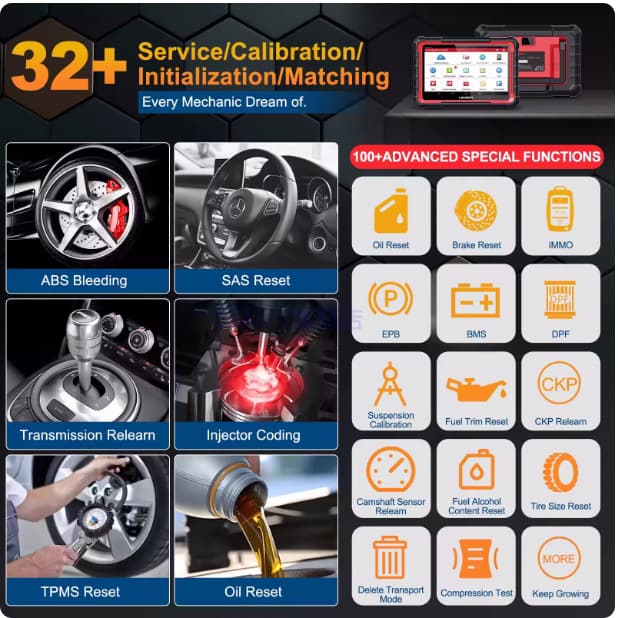 LAUNCH X-431 X431 PRO ELITE Pro 5 Bidirectional OBD2 Scanner