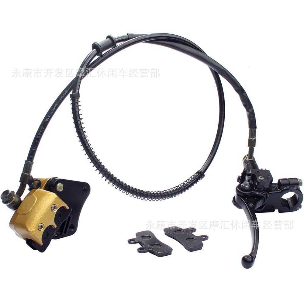 Off-road motorcycle parts 50-125cc XR CRF50 front brake assembly with upper and lower pumps and brake pads