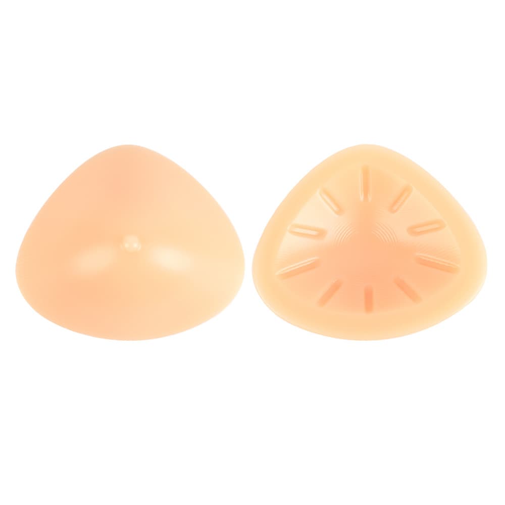 ATR Triangular Breathable Silicone Breast Prosthesis Post-Surgery Breast Form with Concave Base Factory Direct