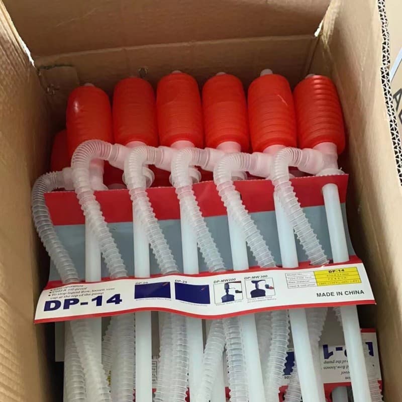 Ready-made plastic oil pumping pipe, manual oil pump, vehicle emergency equipment, oil pumping suction pipe
