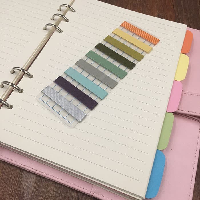 Wholesale Tape Dispensing Board 5*15CM Rounded Corner Washi Tape Sheets, Frosted and Thickened 60 Silk