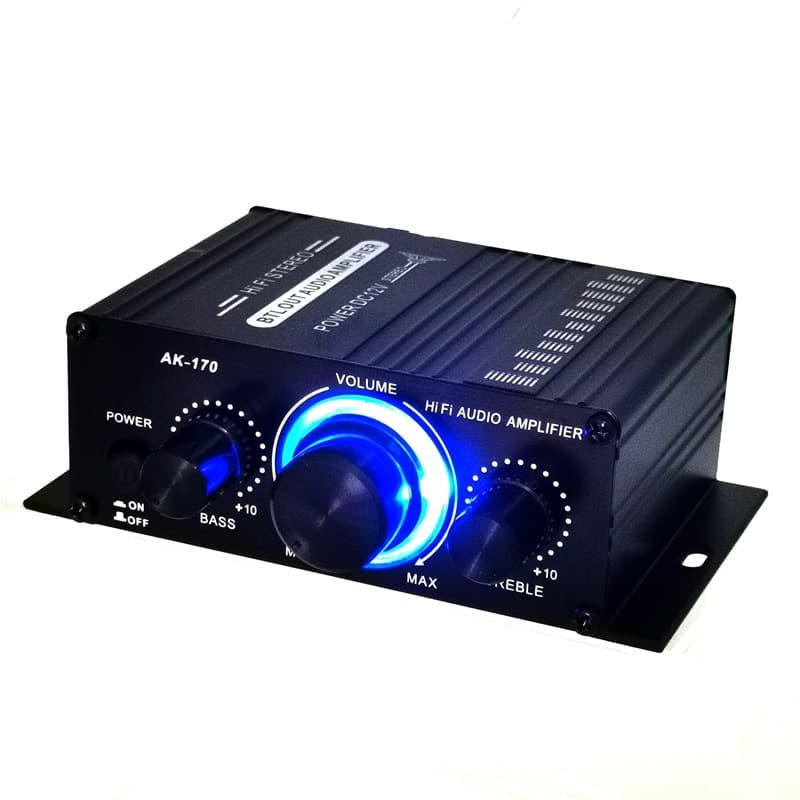 Cross-border Supply Neutral AK Mini 12V Computer Car MP3 eBay Foreign Trade Small Amplifier
