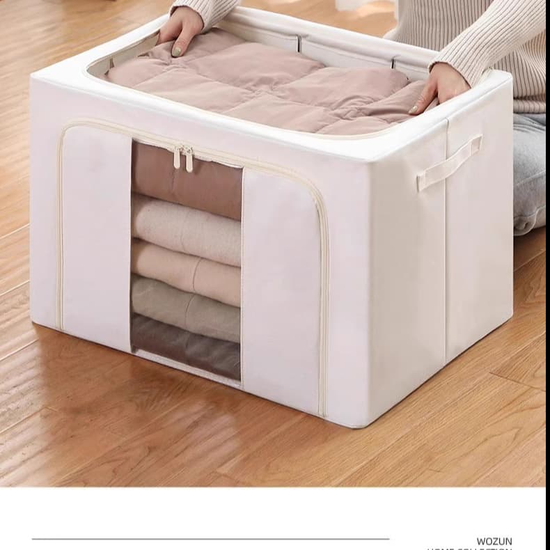 High-quality seasonal clothing organizer, foldable storage box for Oxford cloth quilts