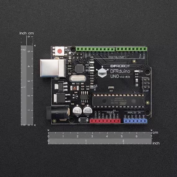 DFRobot Arduino UNO Development Board Controller for Maker Beginners, Compatible with Arduino