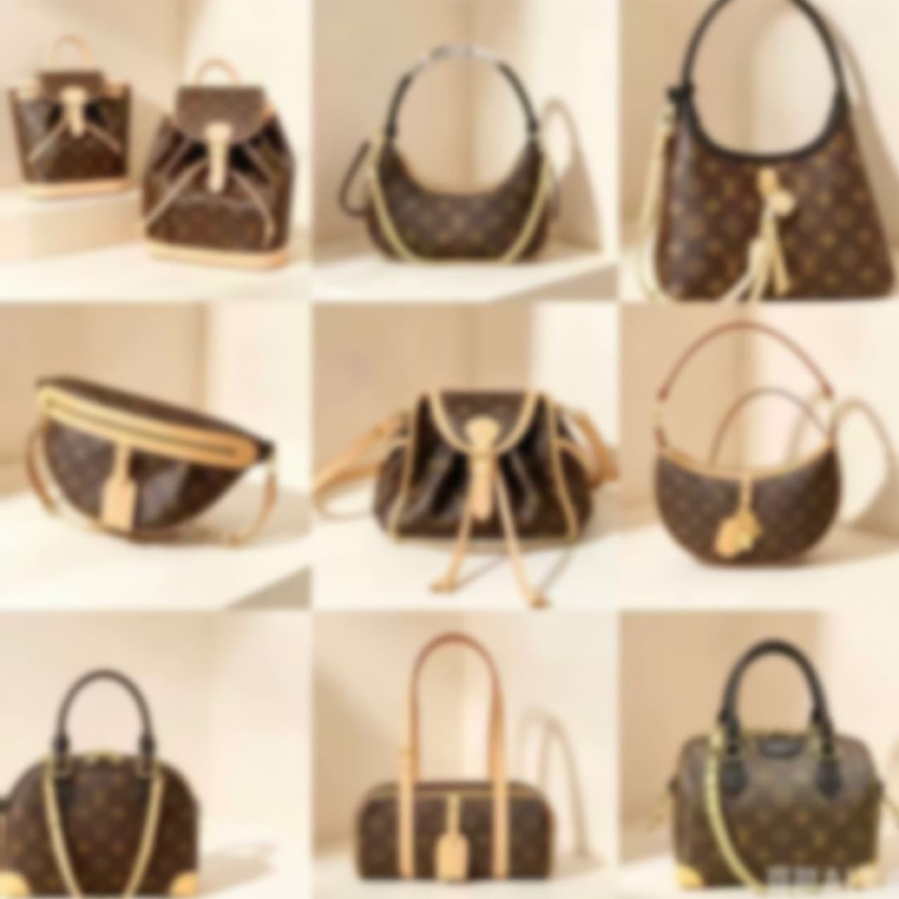 Cross-border factory direct shipping new monogram series shoulder crossbody handbag women's bag fashion versatile commute