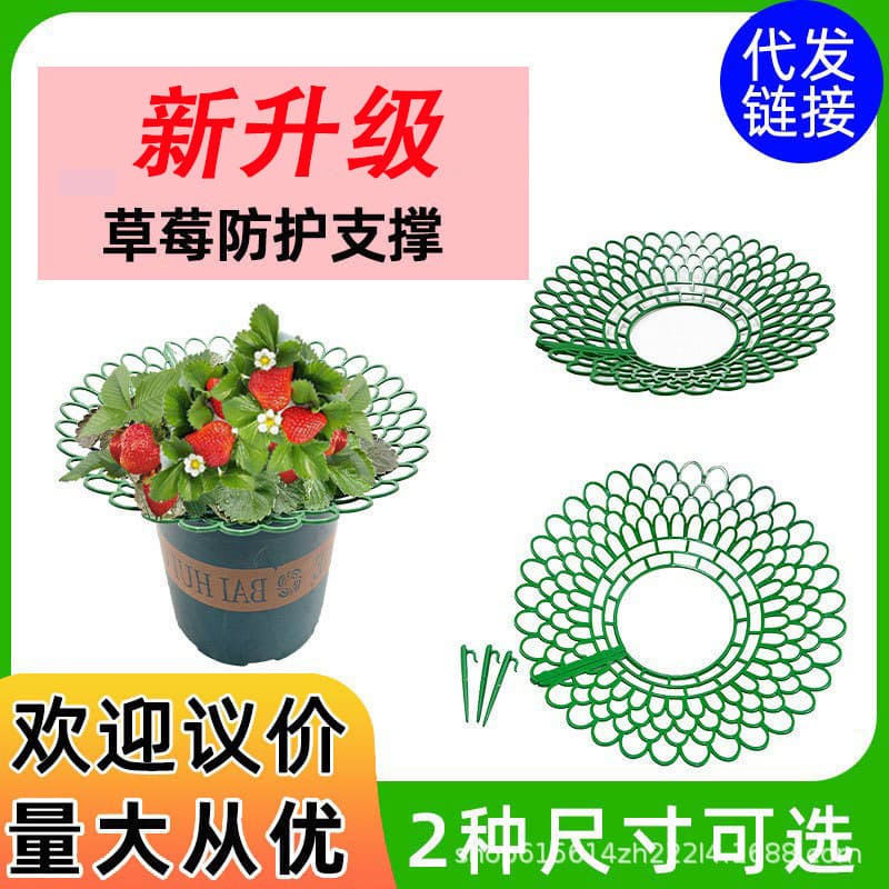 Cross-border hot-selling strawberry three-dimensional cultivation rack planting bracket strawberry tray rack bracket anti-rot hydroponic strawberry rack