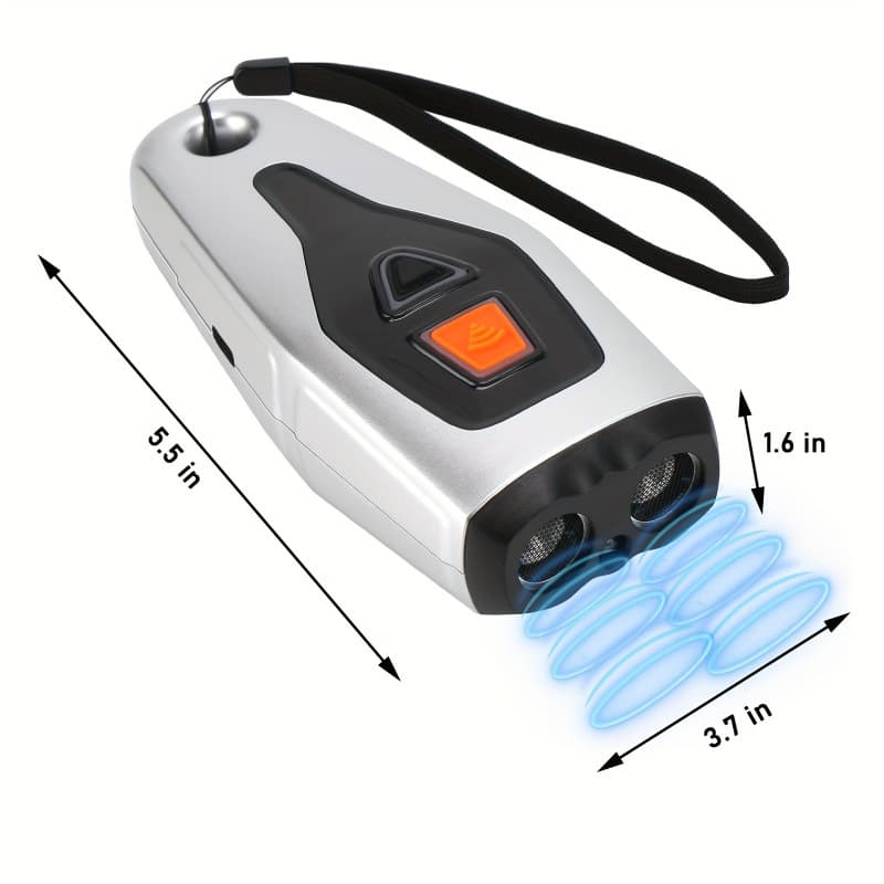 2026 Autumn/Winter Cross-border Foreign Trade New Adjustable Anti-Bark Training Device (with Ultrasonic)