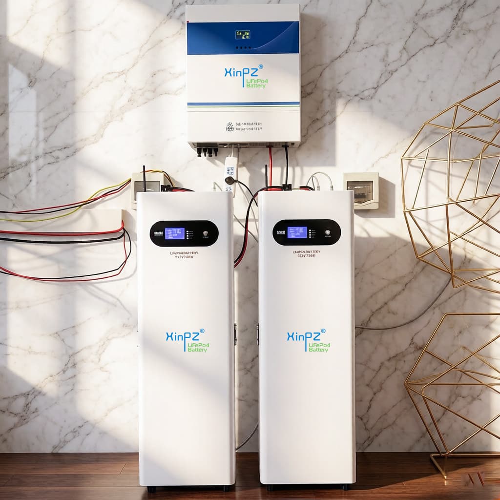 51.2V 150AH LiFePO4 Solar Lithium Iron Phosphate 7.5KWH Home 48V Photovoltaic Energy Storage Battery