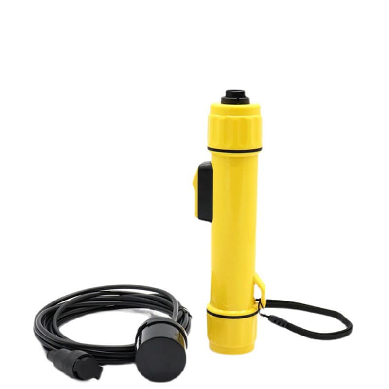 150m range underwater search and rescue sonar receiver water rescue handheld water depth detector portable depth sounder