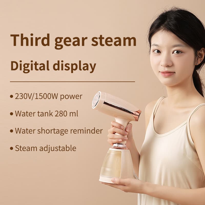 Russian hot-seller steam handheld garment steamer, portable ironing machine, compact household flat/hanging iron, wrinkle remover