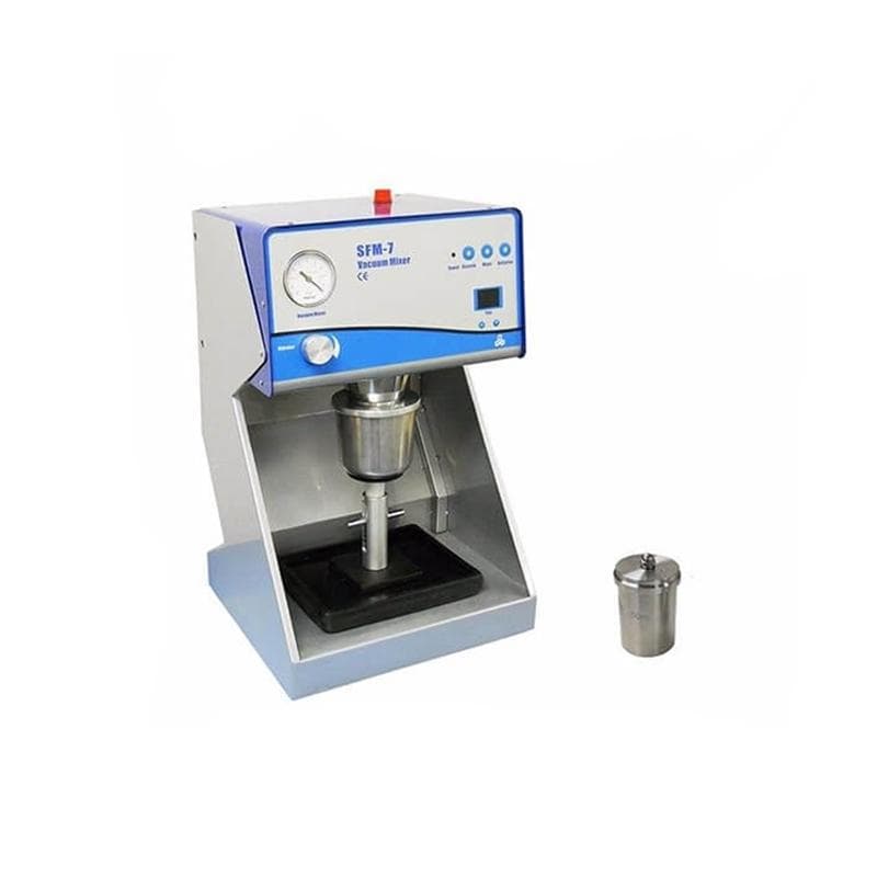 Compact Vacuum Mixer with Vibration Table and Container Free Shipping
