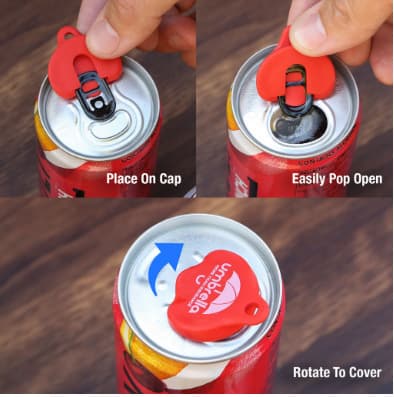 Beverage Can Opener - Multifunctional Can Opener with Sealing Lid for Cross-Border Ecommerce