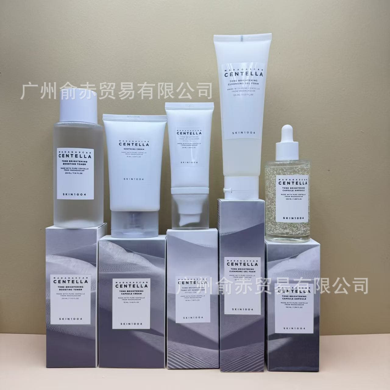 Cross-border Korean skin1004 Skin Care Angel Centella Asiatica Cream Ampoule Essence Toner Facial Cleanser Anti-Breaking Milk