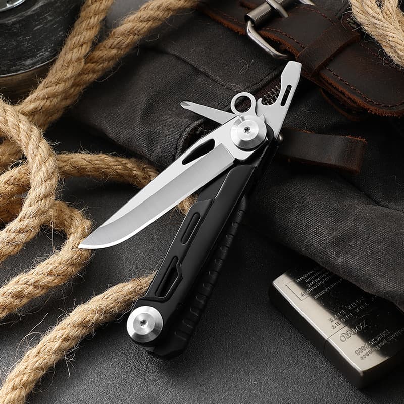 Multi-function Pocket Knife Outdoor Folding Knife Camping Sharp High Hardness Tool Portable Folding Survival Knife
