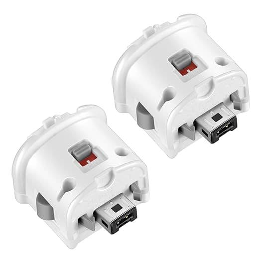 Wii MotionPlus Controller Enhancer Accelerator Improved Sensitivity Gamepad Accessory for Wii Gaming Console