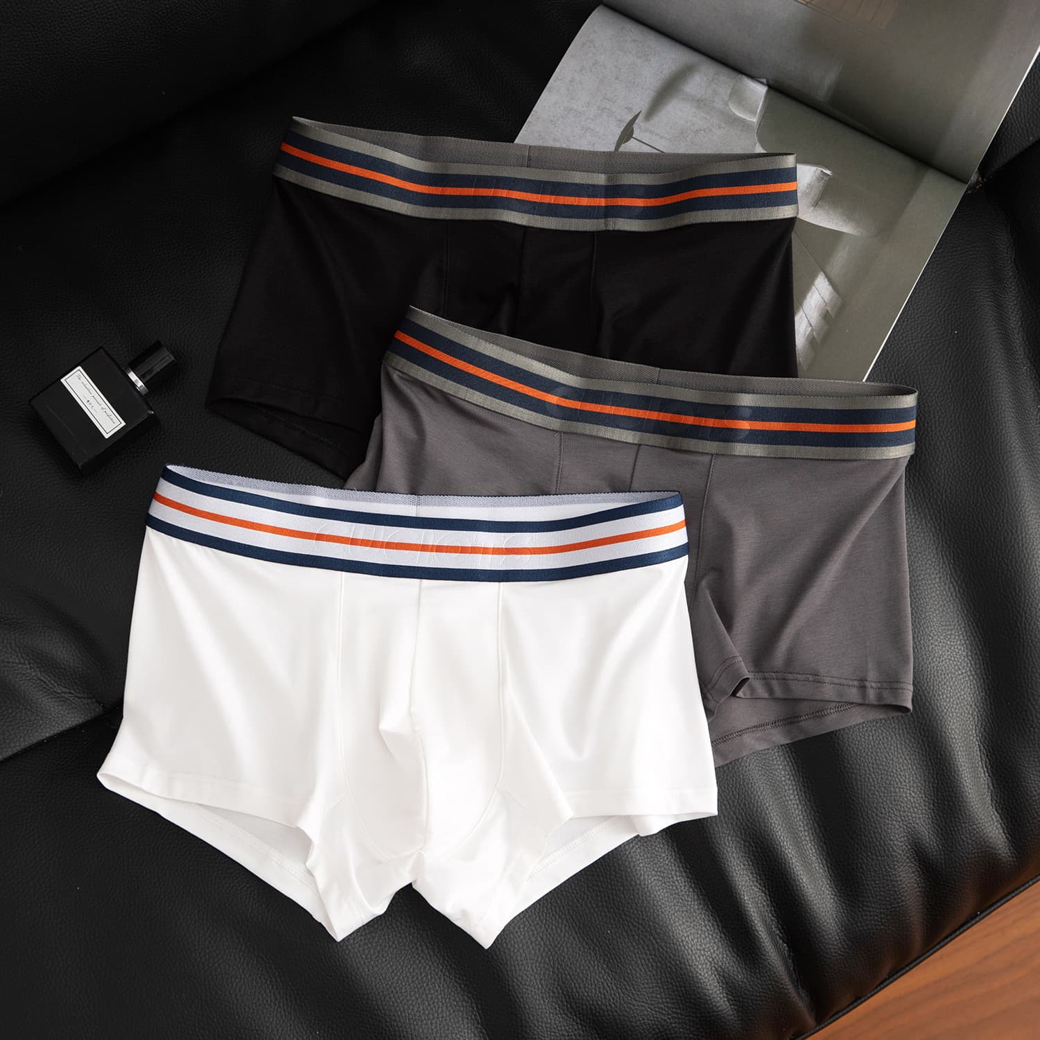 Modal Sexy Men's Boxer Briefs Cotton-Like Breathable Shorts Soft Youth Underwear