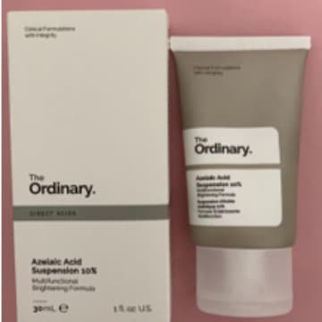 TO 10% Azelaic Acid Serum Antioxidant Acne Scar Improvement Closed Comedones Cream 30ML