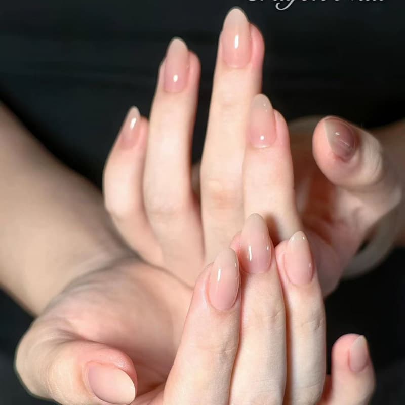 Handmade Nail Art Wearable Nails Nude Daily Short Style for Students Nail Stickers 2026 New Premium Look Whitening