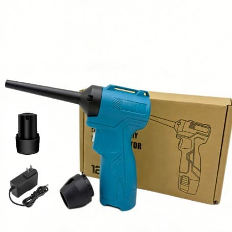 Cross-border Trade Lithium Battery 12V Brushless Mini Blower Lightweight Portable Outdoor Snow and Leaf Blower Factory Direct